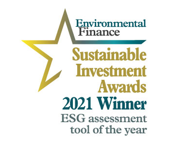 Logo of award for 'Environmental Finance Sustainable Investment Awards 2021 Winner'